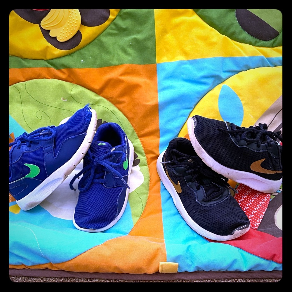 Bundle of 2 pairs Nike Running Sneakers, Size 13C